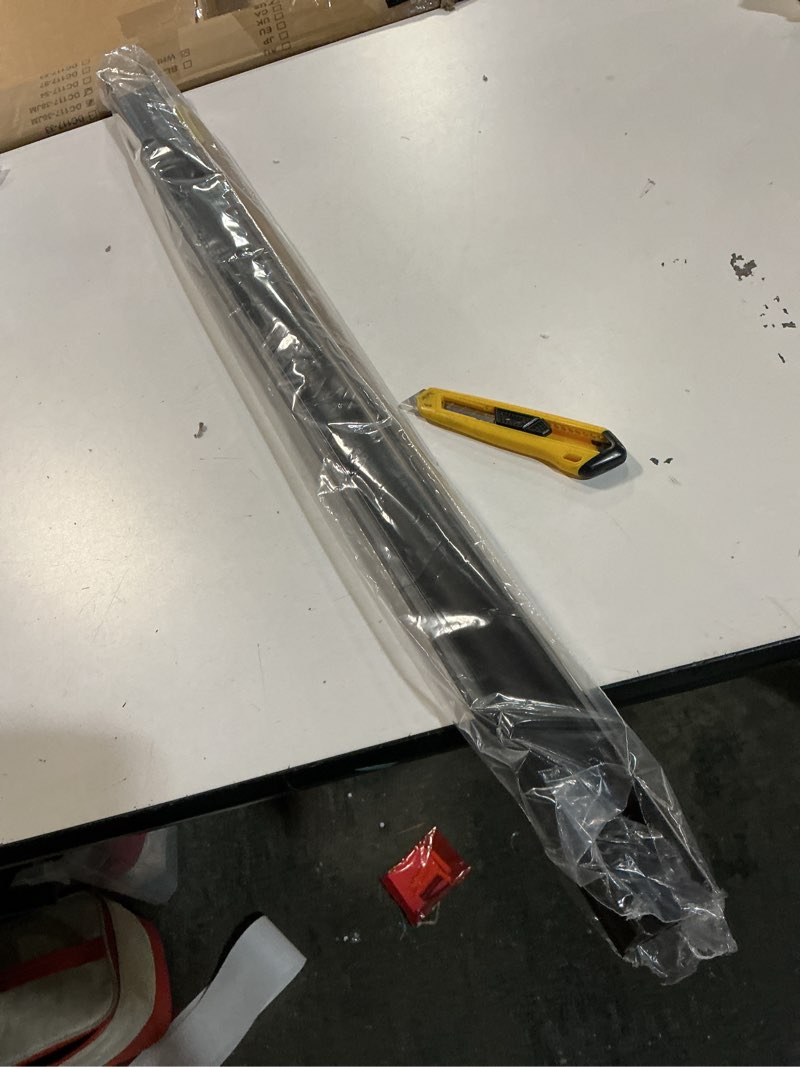 Condition photo showing New/Like New for M-D Building Products Vinyl Cinch® U-Shape Door Bottom Seal, Slide-On Weatherstripping Draft Stopper, Easy to Install, Fits 36” x 1-3/4” Doors, Fills 3/8”- 3/4” Gap (Brown, 36 Inch) Brown 36 Inch