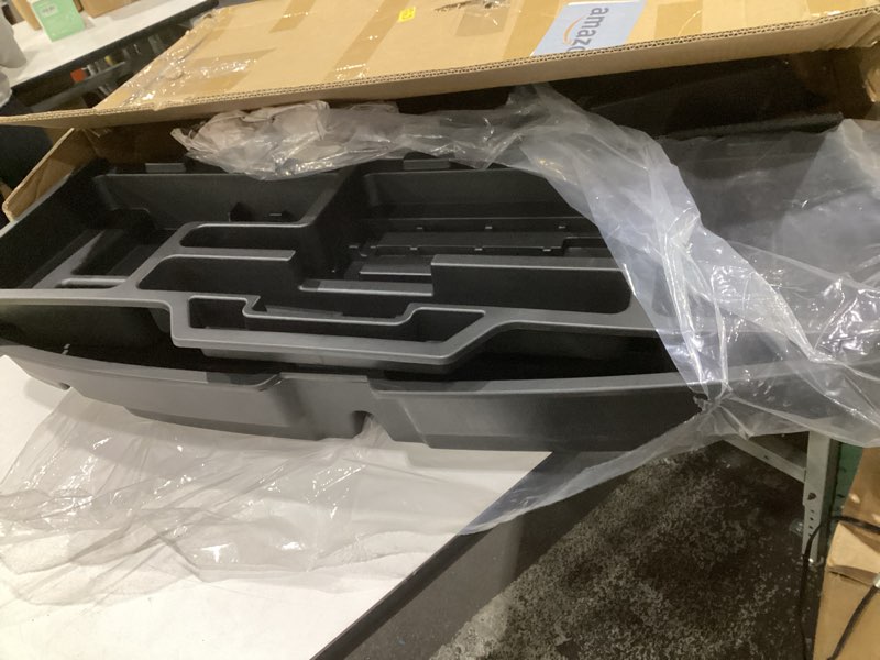 Condition photo showing Good Condition for 2023-2026 honda cr-v trunk organizer, suv insert cargo rear hatch storage box fits crv ex lx ex-l turbo sport under cargo floor storage bins for cr-v 2023-2026
