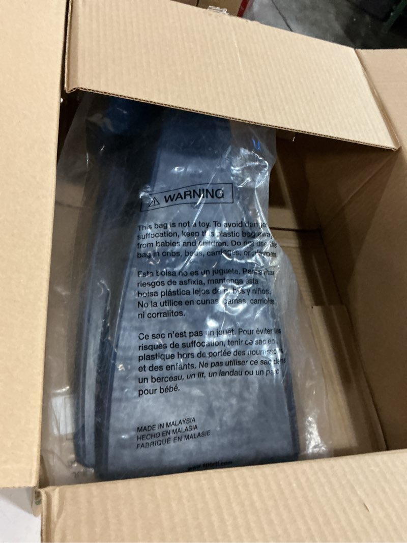 Condition photo showing Good Condition for sporti adult-kids swim fins for pool lap swimming - long floating fins for swimming & snorkeling - swim flippers for training m 7-8 / w 8-9 navy-blue