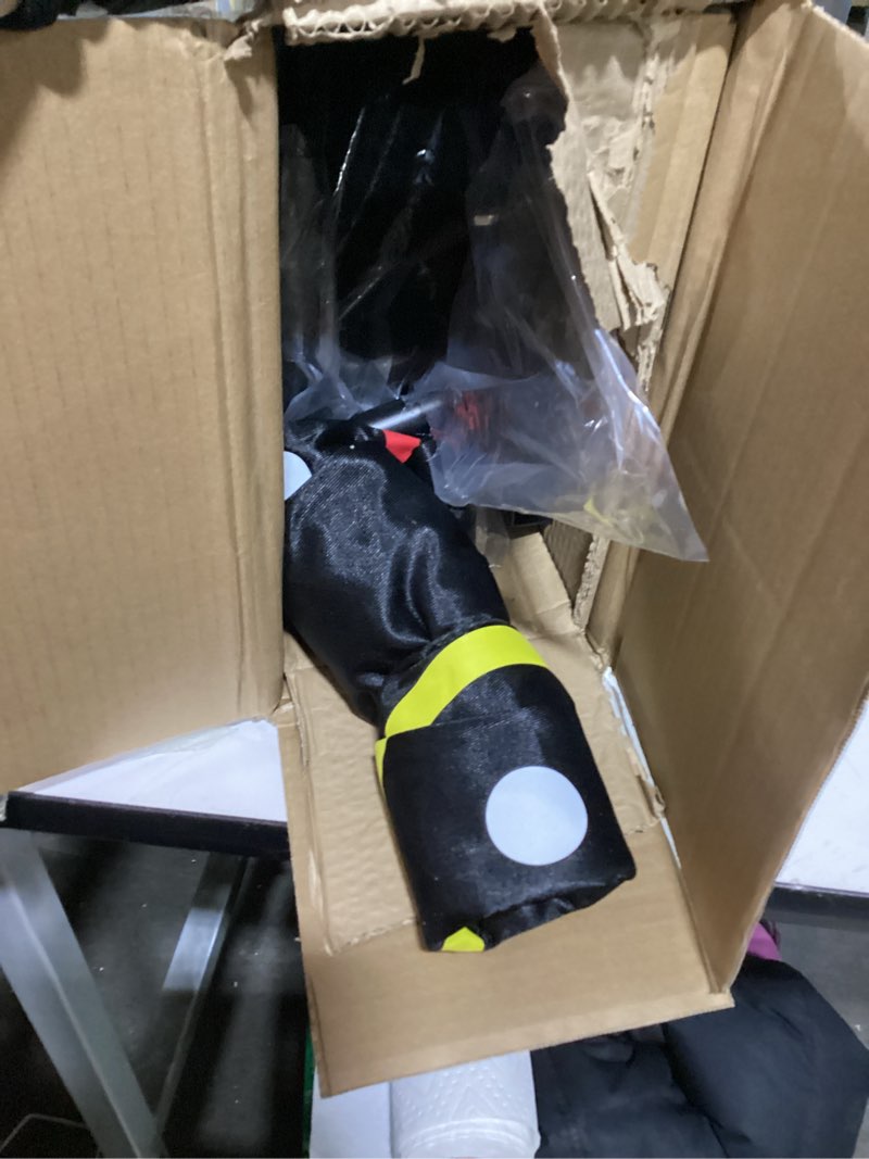 Condition photo showing As Is for Golf Practice Hitting Net with HD Simulator Screen and Target Cloth, 10x8 FT Golf Driving Net for Indoor, Outdoor, Backyard and Garage, Golf Range Cage with Impact Resistance and Ball Return