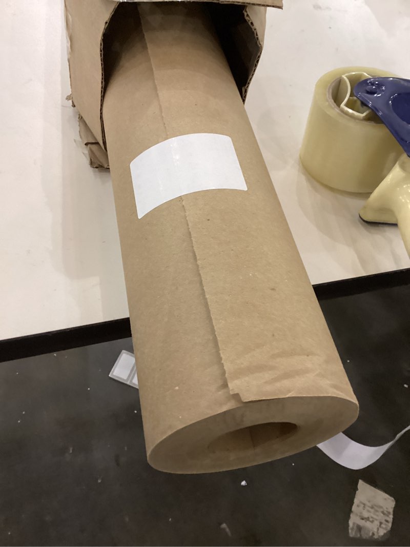 Floor Protection Paper, 36 inch x 166 ft Roll, Made in USA, 69# Brown Rosin Masking Paper Roll, 100%