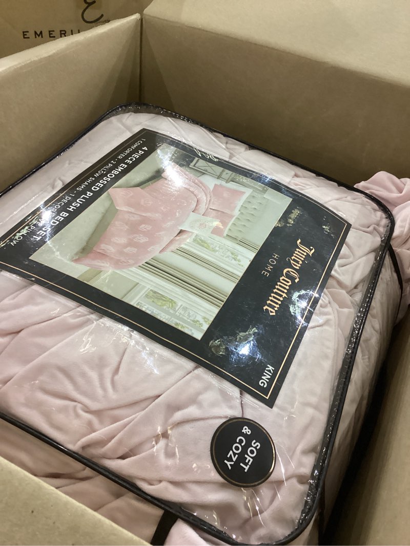 4pc bed set king size