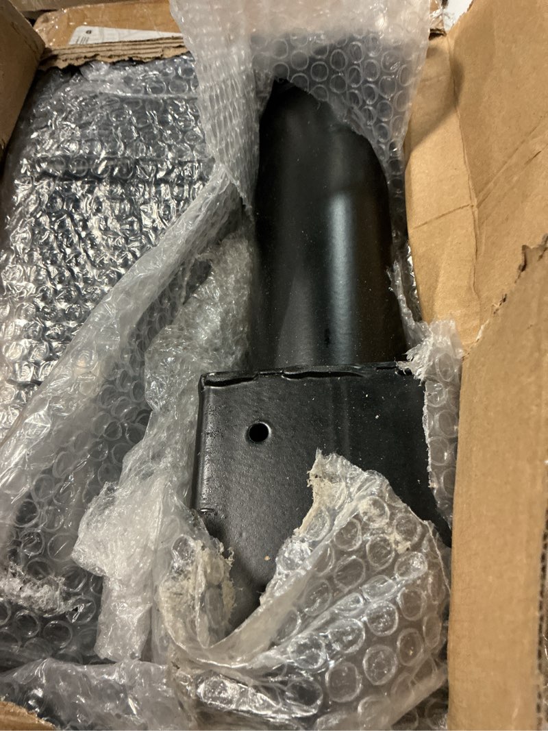 Condition photo showing Good Condition for lasnten 2 pcs 4" x 4" screw jack post 14.5" - 18.5" height range 24700 lbs load capacity adjustable temporary house jacks for leveling flooring basement shore beams foundation repair(black) 4" x 4" black 2