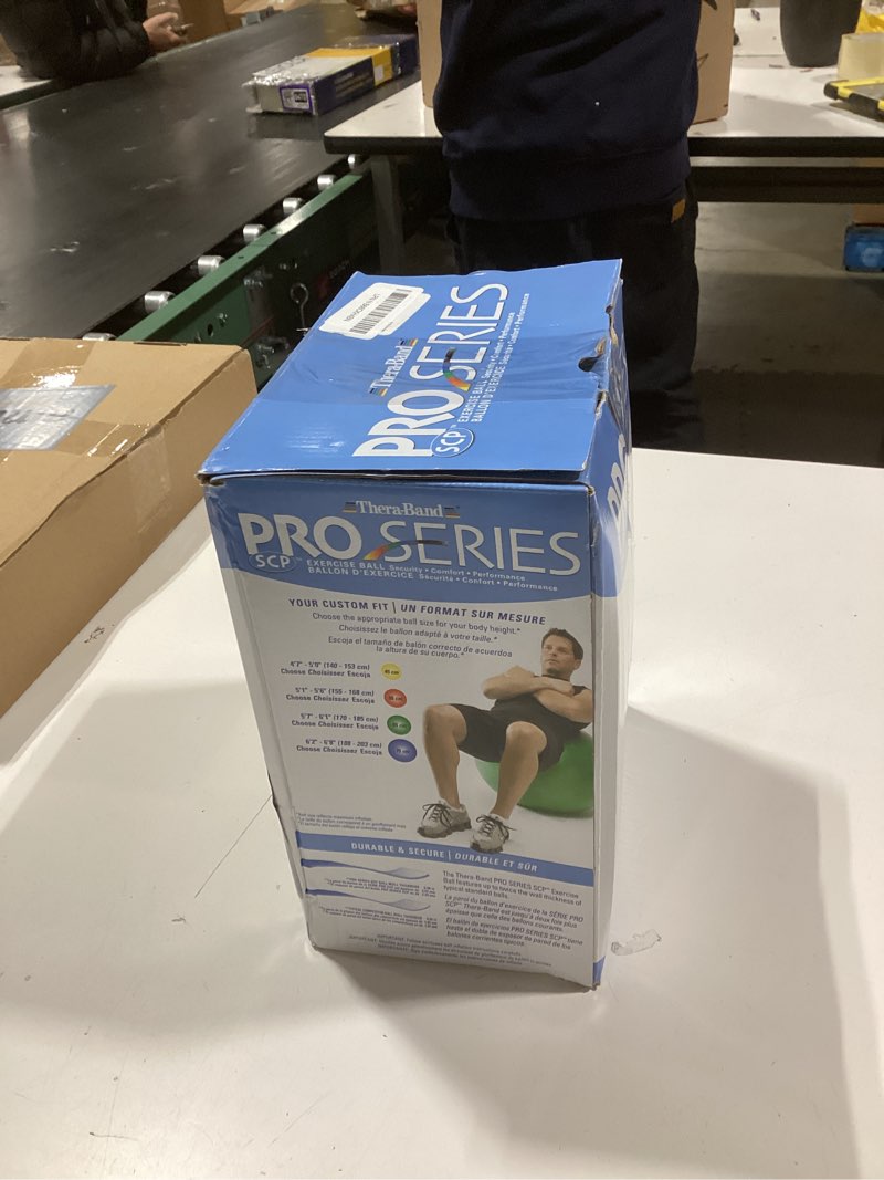 Condition photo showing New/Like New for theraband® pro series scp ball red - 55cm