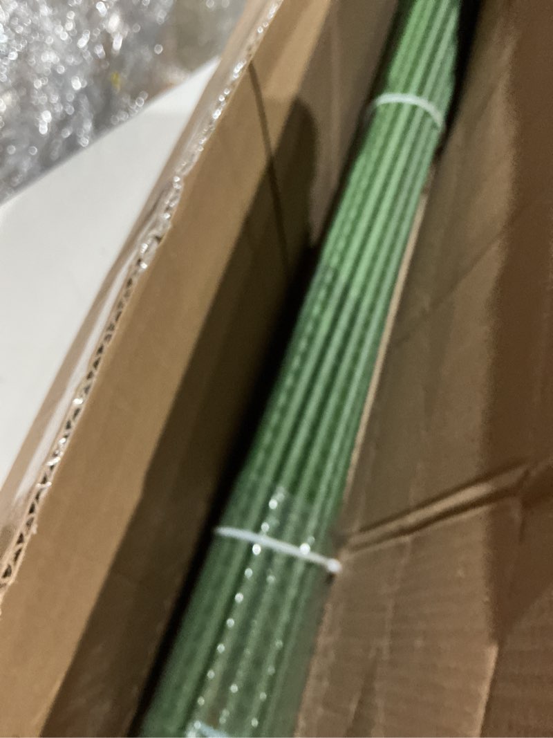 Condition photo showing Good Condition for waenlir garden stakes 36 inch 3ft 30pack, sturdy plant metal sticks support tall, plastic plant stakes,tomato stakes, tree stakes