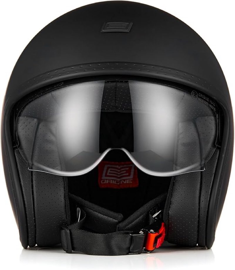 origine open face motorcycle helmet scooter helmet 3/4 helmet with visor dot approved