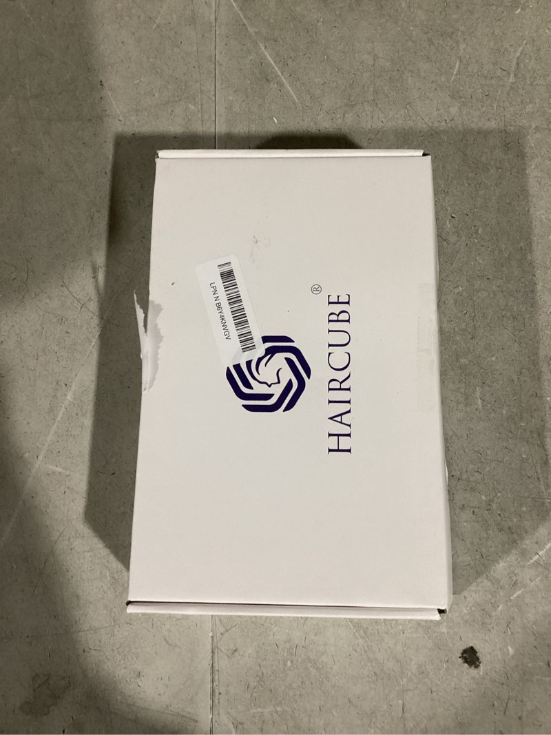 Condition photo showing Good Condition for haircube 13x6 hd lace front wig for women, 16-inch heat resistant synthetic wavy hair, shoulder length glueless lace wigs for daily, party&date (brown) 13*6 lace #436hl