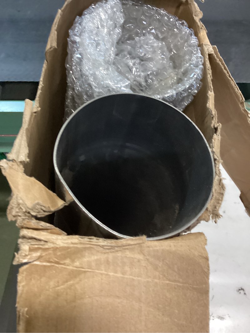 A-KARCK Straight Exhaust Pipe 3.5" OD 2 Pack, Stainless Steel 48" Long Mandrel Exhaust Tube, Custom 