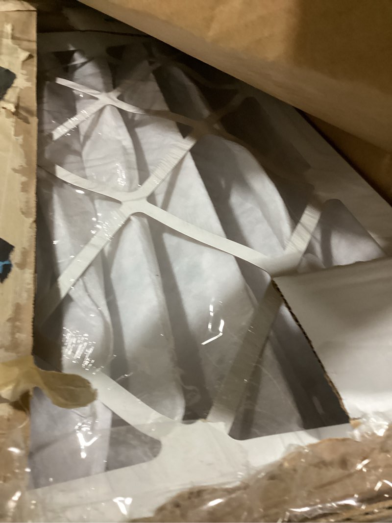 Condition photo showing Good Condition for Honeywell Home 20x25x4 MERV 8, AC Furnace Air Filter, 3 PACK (CF100A1025-3PKAM) (Actual Dimensions: 19.94 x 24.87 x 4.38 in.) 4.4" x 25" x 20"