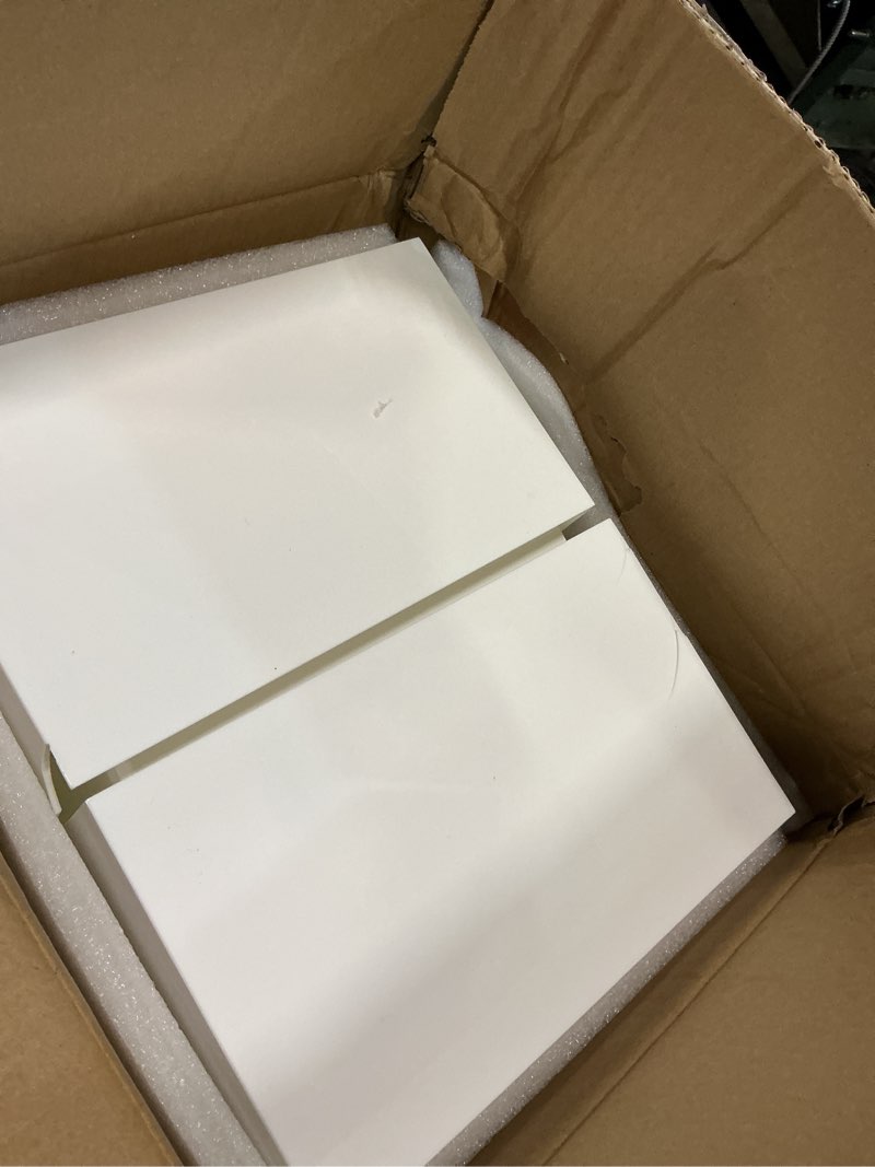 Condition photo showing Good Condition for pecmuikee buffet risers, food risers for buffet table, display stand shelf for catering dessert collectibles jewelry figures show, acrylic cube display nesting risers with hollow bottoms 6pcs 8"9"10" (8,9,10)"-2 set