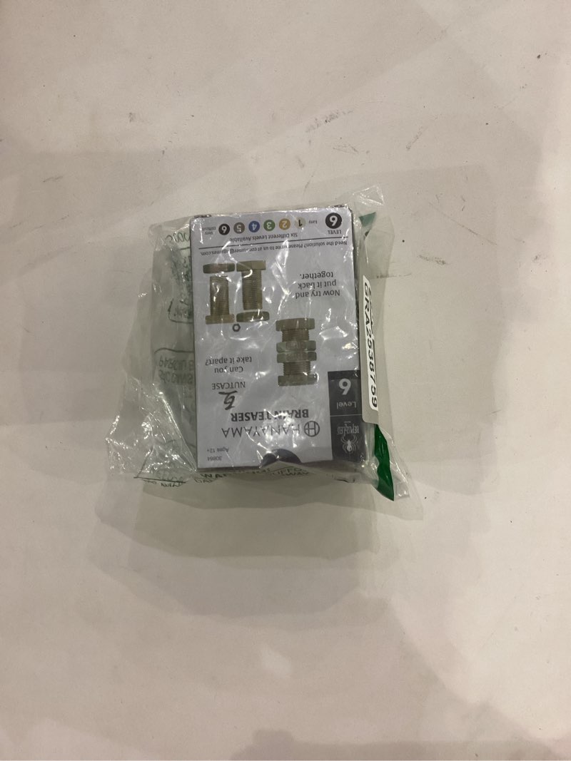 Condition photo showing New/Like New for BePuzzled | Nutcase Hanayama Metal Brainteaser Puzzle Mensa Rated Level 6, for Ages 12 and Up