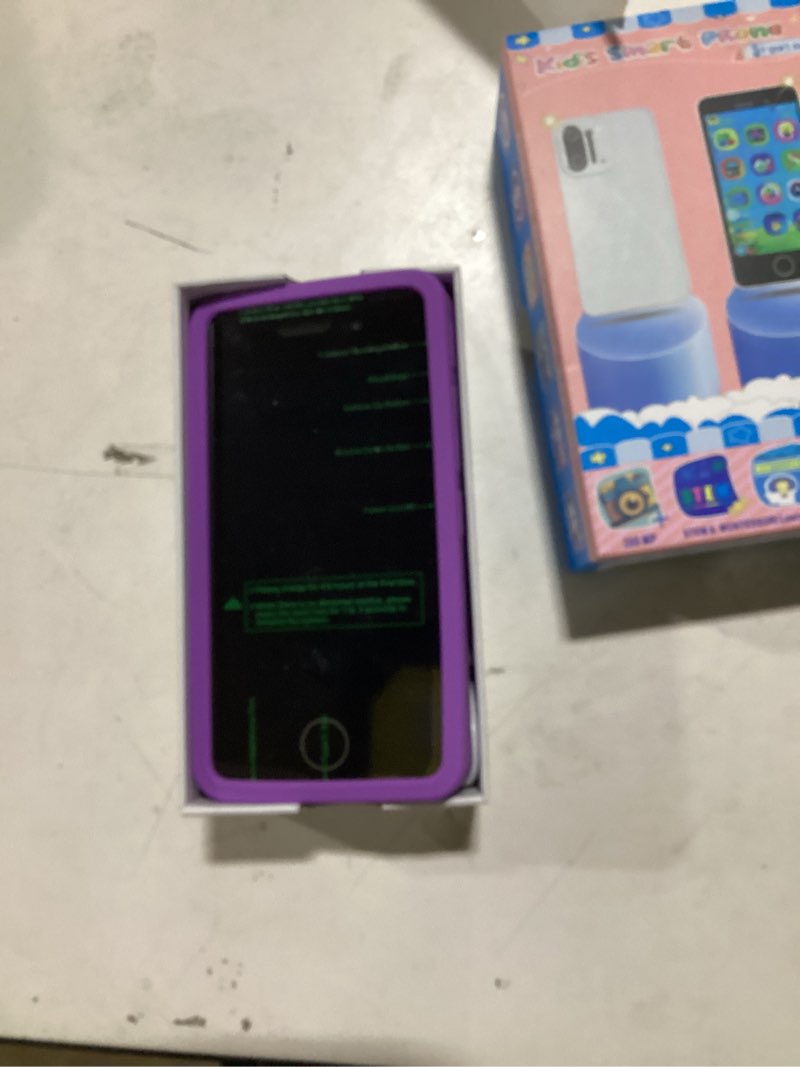 Condition photo showing New/Like New for 3.97" Touchscreen Kids Toys Smart Phone, Kids Phone with Games & Dual Camera, Toddler Toys Phone, Bo