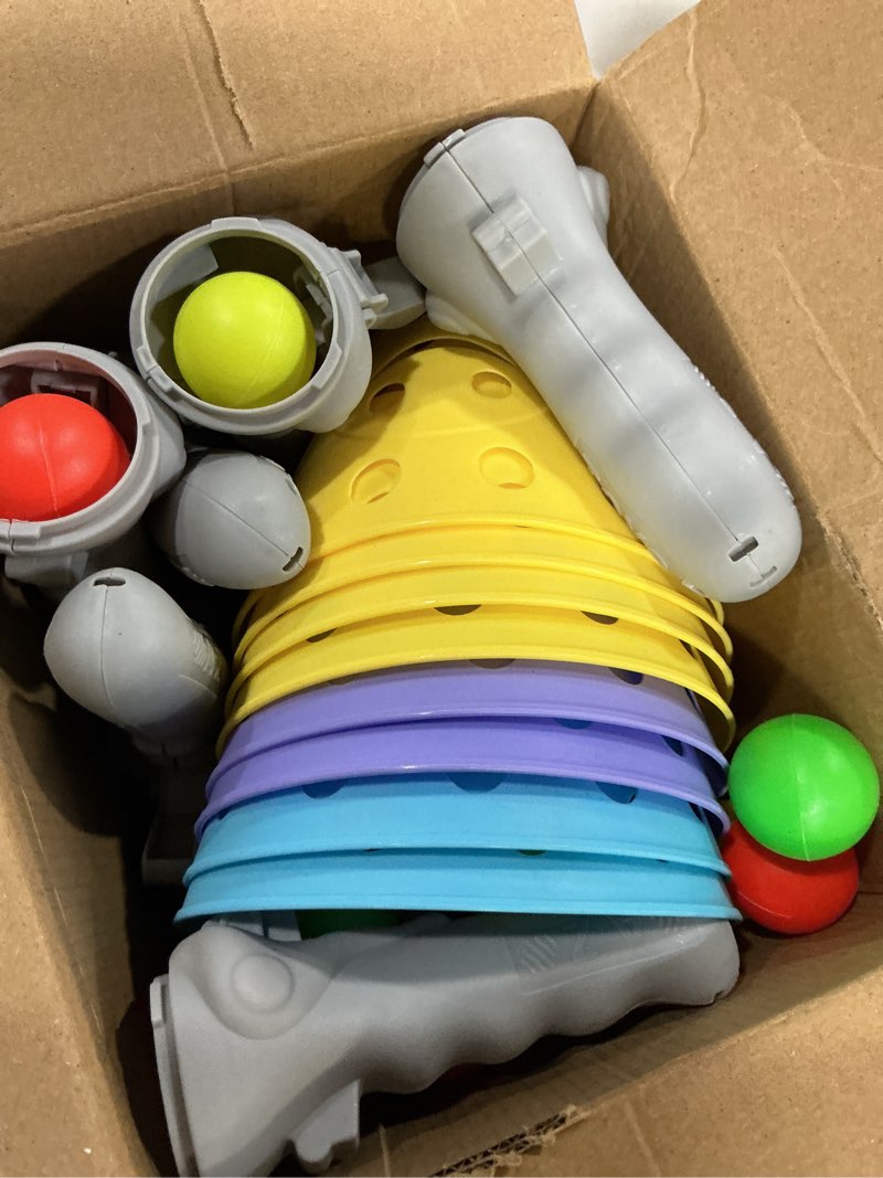 Condition photo showing New/Like New for 24pcs pop-pass-catch ball game with 8 catch launcher baskets and 16 balls,outdoor indoor game activities,lawn games beach sport toys for party favor,kids 4 5 6 7 8 9 10+