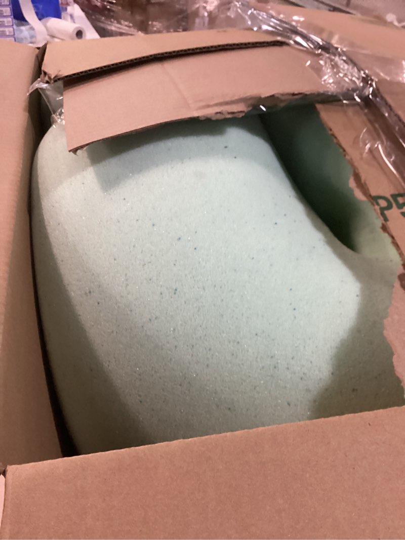 Condition photo showing Good Condition for Serta ThermaGel Cooling, Pressure-Relieving Memory Foam Mattress Topper, 3 Inch, Queen,Blue Queen 3 Inch