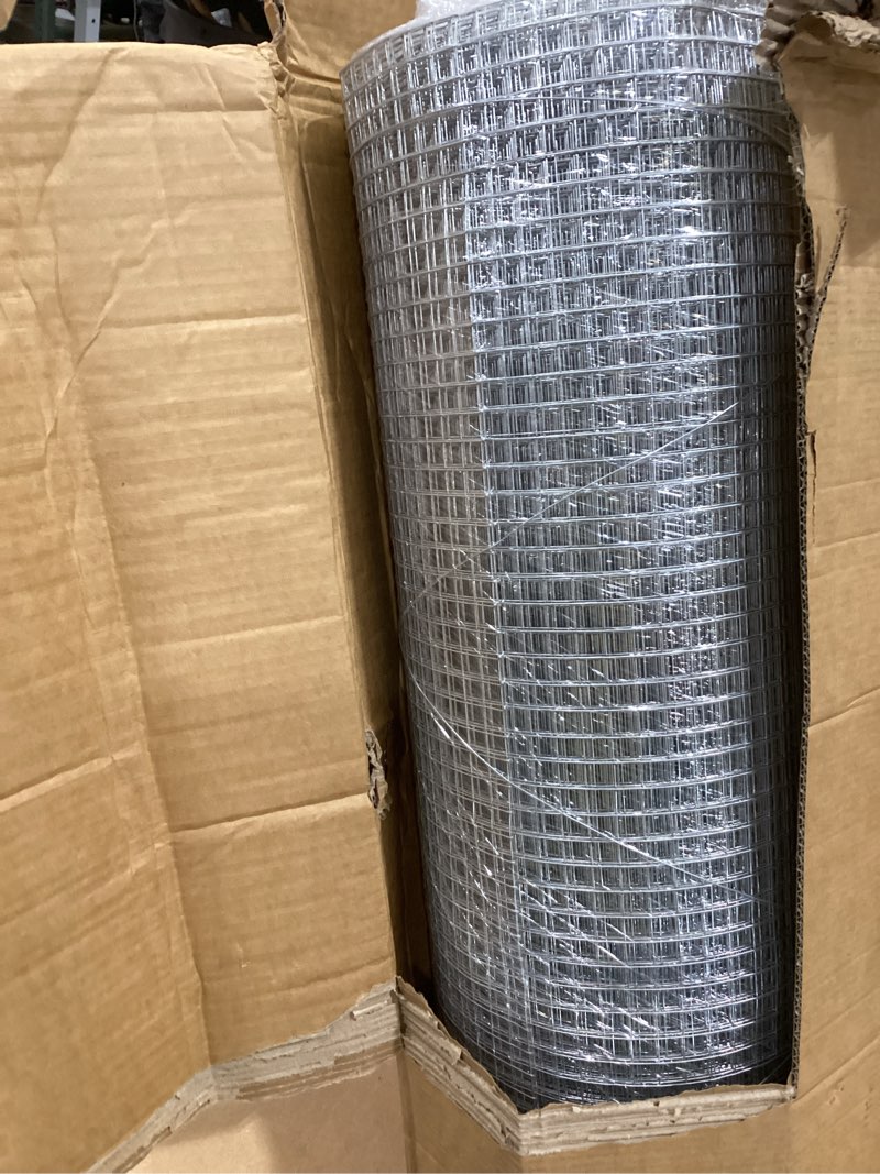 Condition photo showing Good Condition for gauge galvanized wire mesh roll for chicken fences, screen mesh, rabbit snake fences (1-pack)