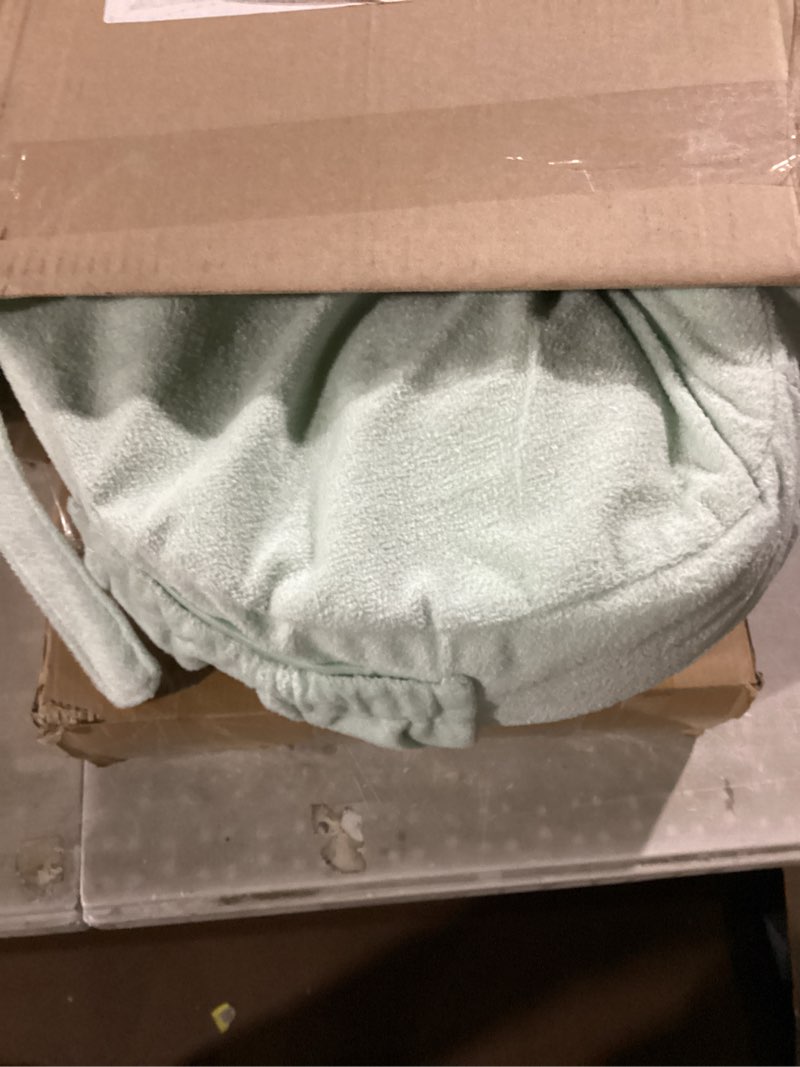 Condition photo showing Good Condition for My Brest Friend Nursing Pillow - Deluxe - Enhanced Comfort w/Slipcover - Ergonomic Breastfeeding Pillow for Ultimate Support for Mom & Baby - Adjustable Pillow W/Handy Side Pocket, Spring Green