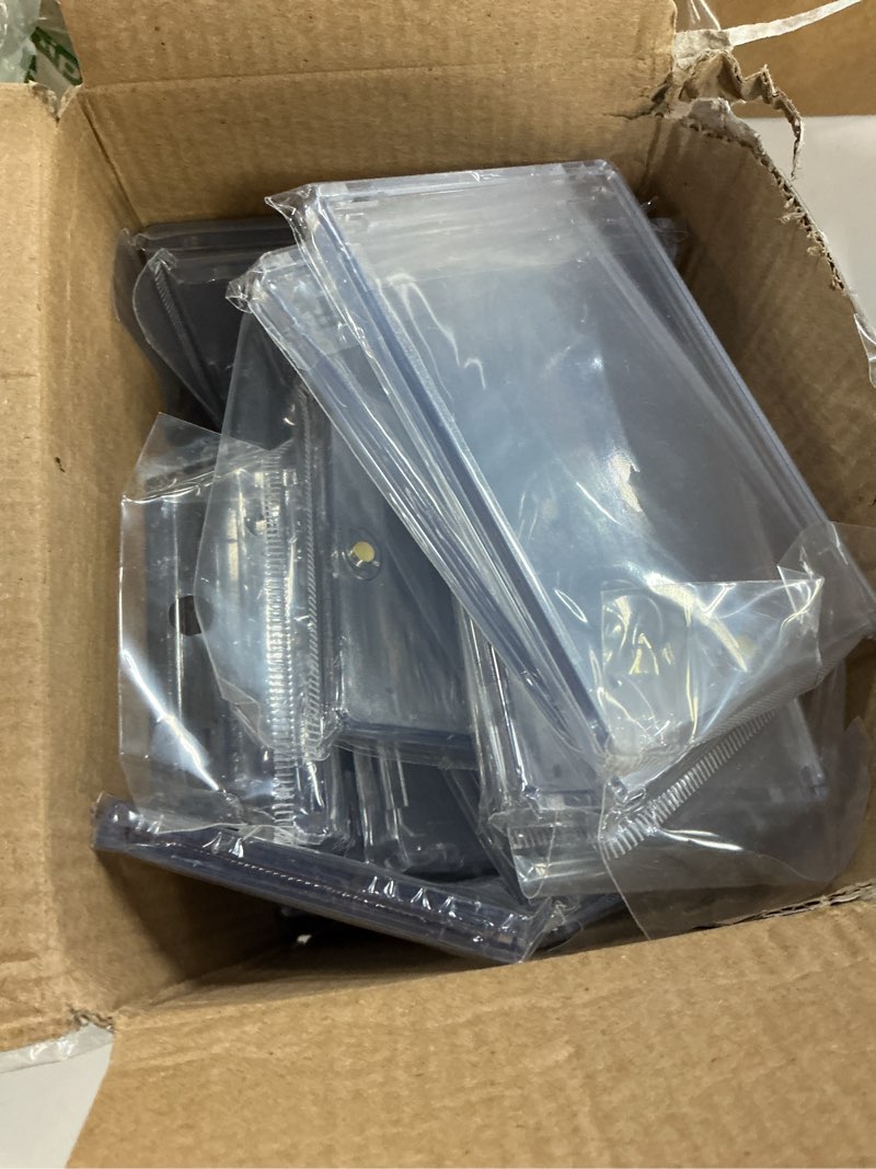 Condition photo showing Good Condition for 50ct Magnetic Card Holder for Trading Cards, 35pt Ultra Clear Baseball Card Holder, Hard Plastic Protectors for Sports and Game Cards