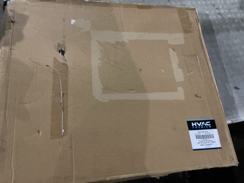 Condition photo showing Good Condition for HVAC Premium 22 x 26 Duct Opening Steel Return Air Filter Grille, for 1-inch Filter, Removable Door, Flat Stamped HVAC Vent Cover Grille, Outer Dimensions 24.5 x 28.5