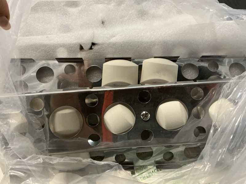 Condition photo showing As Is for grill briquettes tray replacement parts for summerset sizzler 26" 32" grill,replacement parts for rcs premier series rjc32a rjc26a rjc40a rjc32al rjc40al grill briquettes heat plates,4 pack