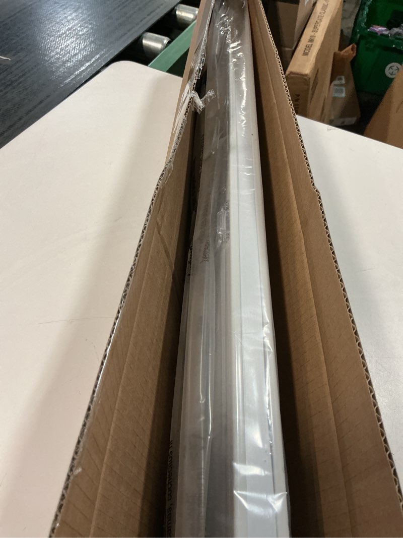 Condition photo showing Good Condition for LazBlinds No Tools No Drill Cordless Cellular Shades, Blackout Light Blocking Honeycomb Shades for Home, Thermal Insulation Blinds for Windows, 32" W x 64" H, White Blackout-white 32" W x 64" H