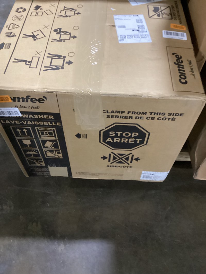 COMFEE’ Countertop Dishwasher, Energy Star Portable Dishwasher, 6 Place Settings & 8 Washing Program