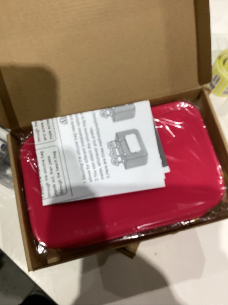 Condition photo showing New/Like New for Biubee 2 Sizes Silicone Pouches fits Bogg Bag Accessories - Large Insert Bag with Charms for Keeping Phone Makeup Cash Keys from Sand Water (Pink)