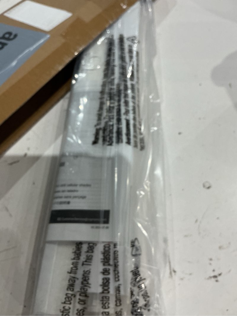 Condition photo showing As Is for lazblinds no tools no drill cordless cellular shades, light filtering honeycomb shades for home, thermal insulation blinds for windows, 25" w x 36" h, white light filtering-white 25" w x 36" h