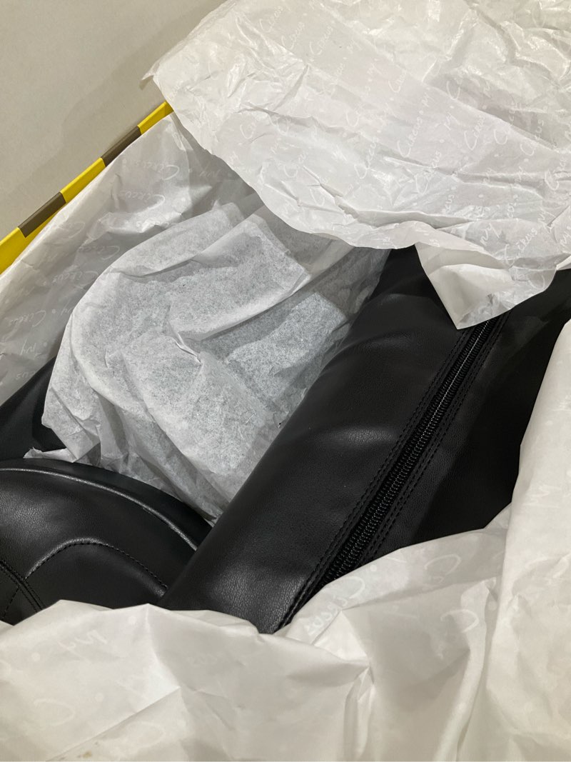 Condition photo showing Good Condition for circus ny by sam edelman women's kimberly knee high boot 7 black nappa