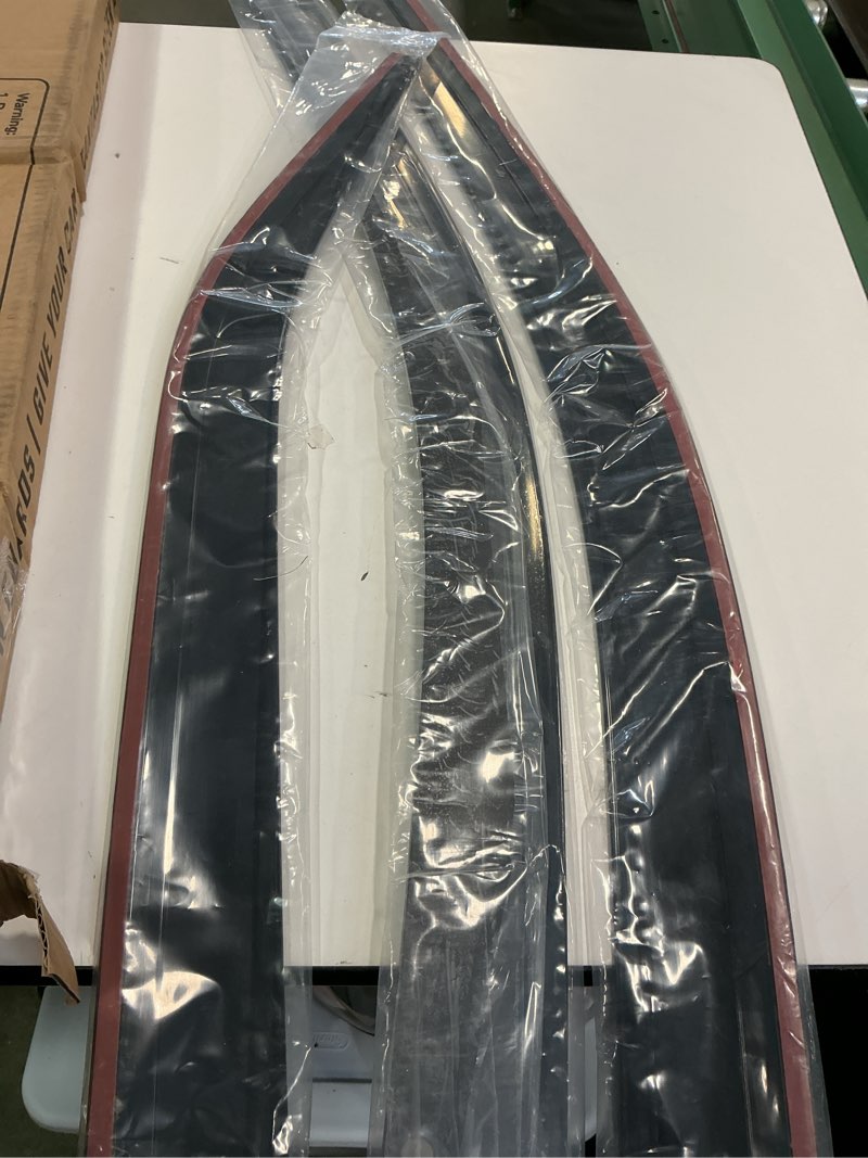 Condition photo showing Good Condition for ACLONG Smoke Rain Guards Fit for Toyota Camry 2012 2013 2014 2015 2016 2017 Tape-On Side Shatterproof Window Visor, Window Deflectors, 4-Piece Set Fit for Toyota Camry 2012-2017 Tape On