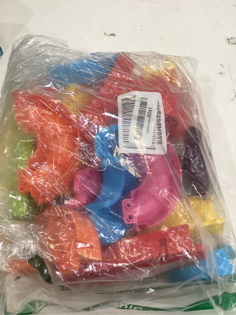 Condition photo showing As Is for fajiabao toddler bath toys for kids ages 4-8 3-5 educational bath toys with spinner & marble run water track slide set shower & bathtub toys for kids ages 4-8 7 6 creative stem gift for boys girls