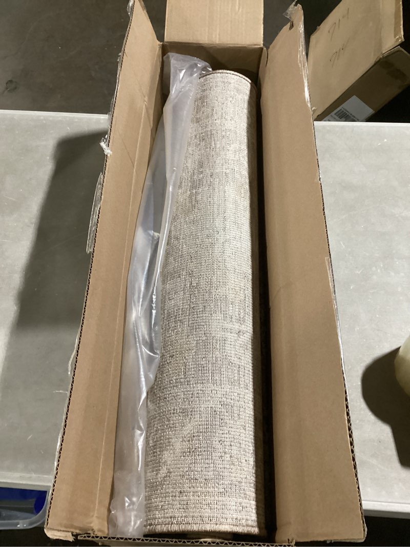 Condition photo showing Good Condition for Loloi Chris Loves Julia Louisa Collection LOI-03 Taupe/Ivory 2'-3" x 3'-10", .38" Pile Height, Accent Rug Taupe / Ivory 2'3" x 3'10" (Rectangular)