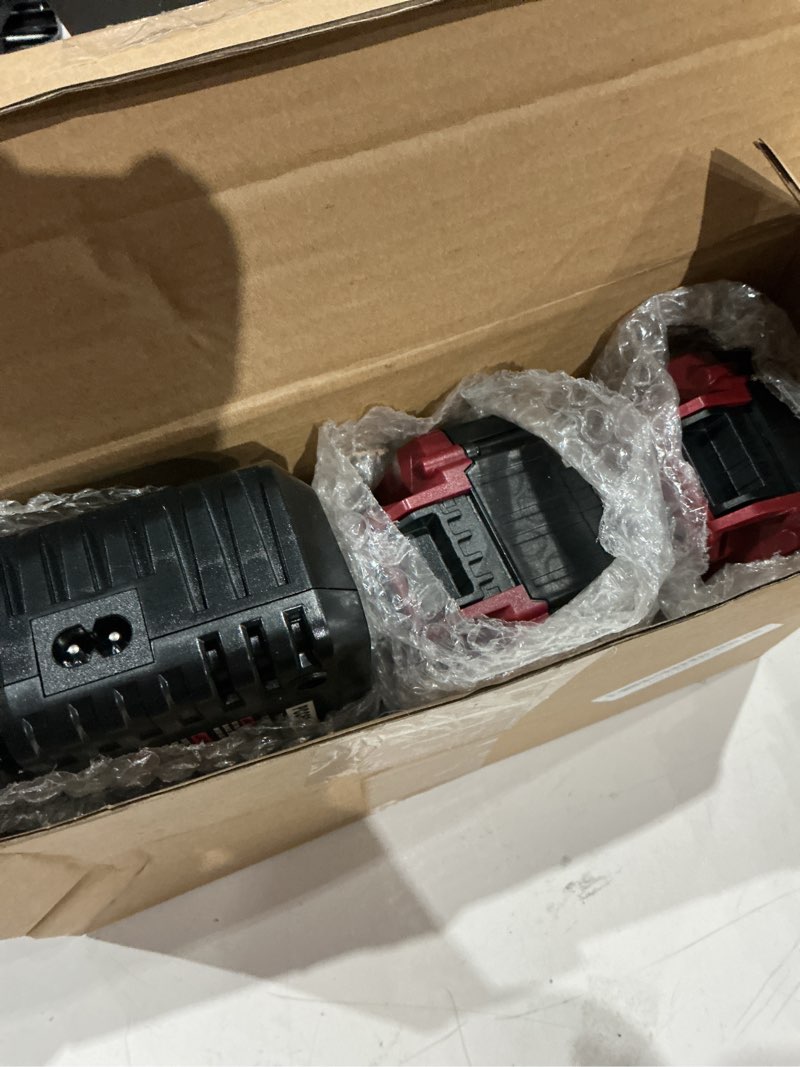 Condition photo showing Good Condition for 2-Pack 6.0Ah 20V Lithium Battery PCC685L and Battery Charger Kit Compatible with Porter-Cable For Porter-cable 20V 2-pack Batteries with Charger