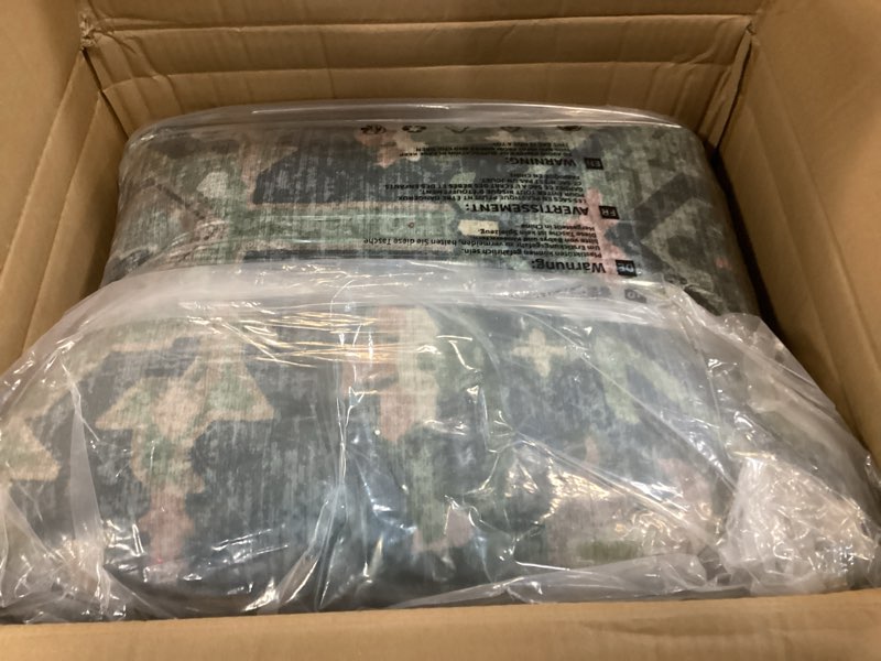 Condition photo showing Good Condition for Kokia 9x12 Washable Area Rugs Dark Green with Vintage Orient Design, Soft Rug for Living Room or Bedroom, Non-Slip Low Pile Stain Resistance Features, Distressed Medallion Pattern 9' x 12' (Rectangular) Dark Green/Moss/Beige/Redwood