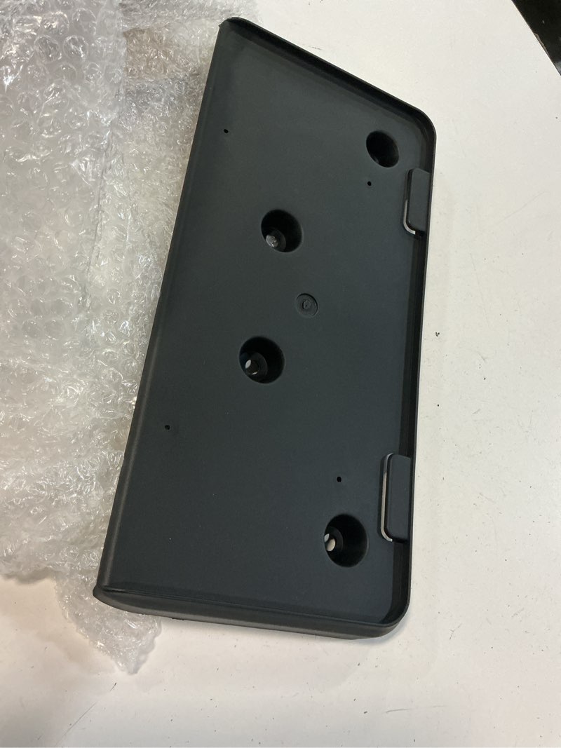 Condition photo showing New/Like New for license plate bracket accessories for chevrolet chevy equinox 2010 2011 2012 2013 2014 2015, front bumper license plate holder replacement frame black mount 2) fit for chevy equinox 2010-2015