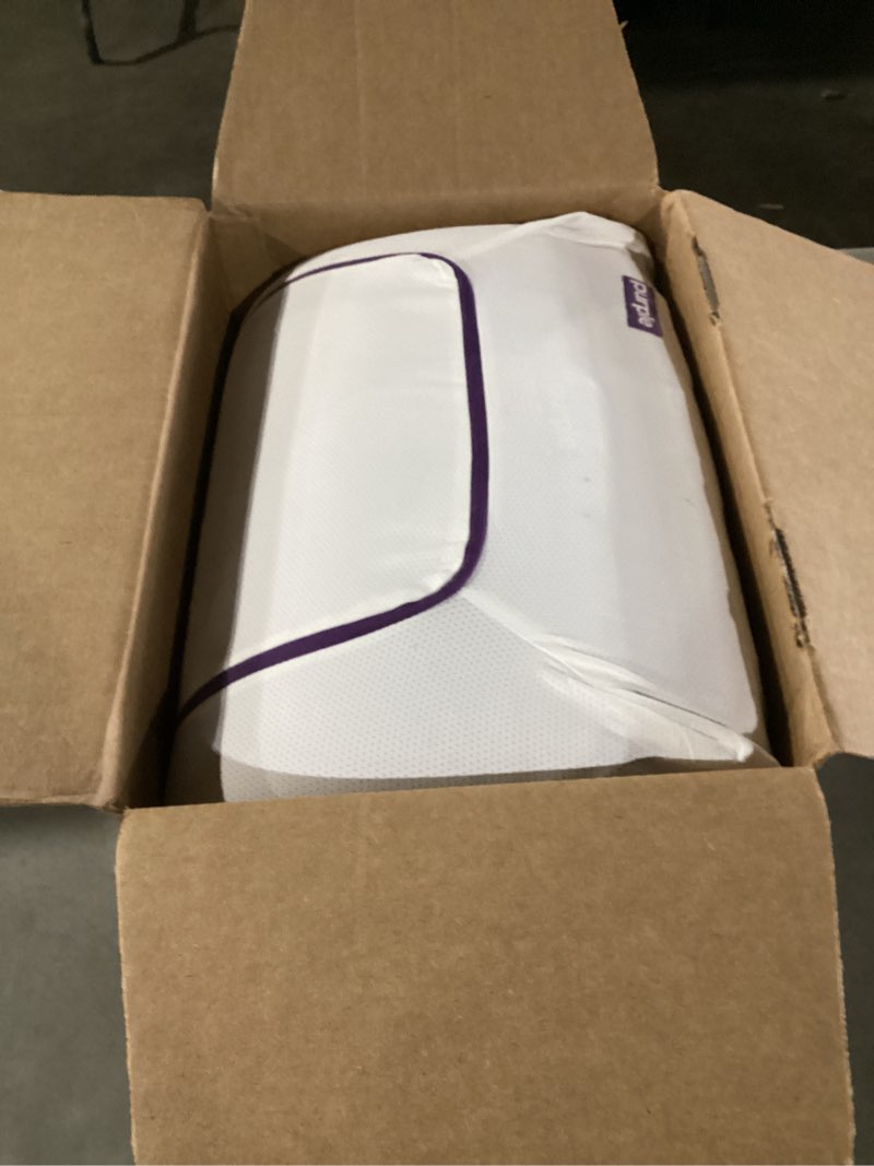 Condition photo showing As Is for Purple Pillow - GelFlex Grid, Cooling Ergonomic Support for Side, Back, Stomach Sleepers - Adjustable Boosters for Personalized Height, Firm Feeling, Standard Size - Ultra-Durable