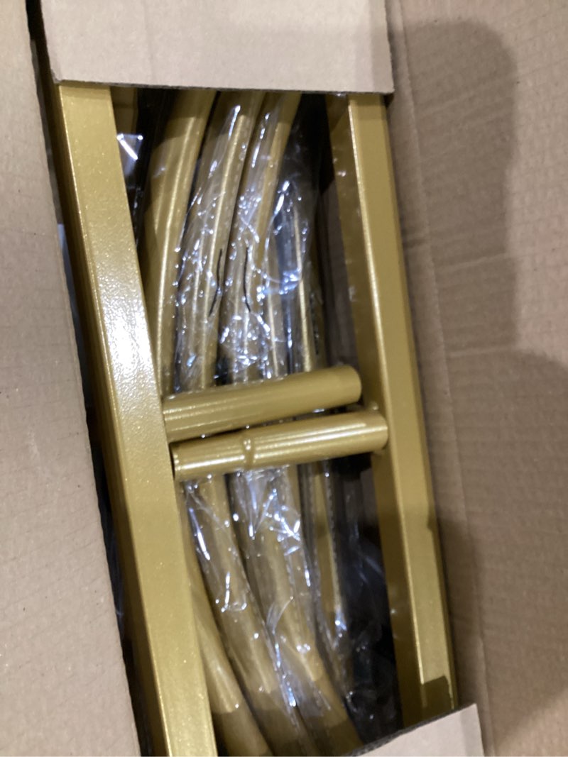 Condition photo showing Good Condition for metal arch backdrop stand, 7.2ft+6ft wedding arch frame, gold wedding arch backdrop stand set of 2, balloon arch backdrop for wedding birthday party baby shower graduation ceremony decor gold 7.2ft+6ft arch
