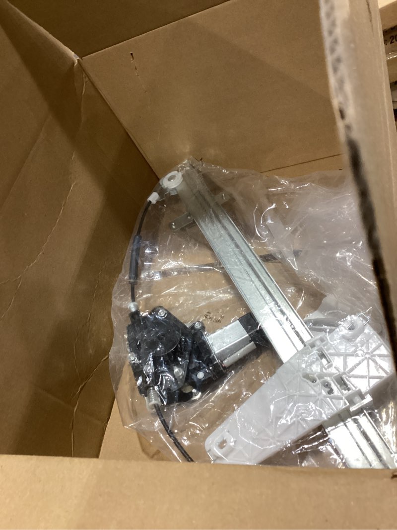 Condition photo showing As Is for Front Left Driver Side Power Window Regulator with Motor Compatible with Jeep Grand Cherokee WJ Series 2000-2004, Only Fit The Car Manufactured After 3/09/2000, Replace OE 741-556