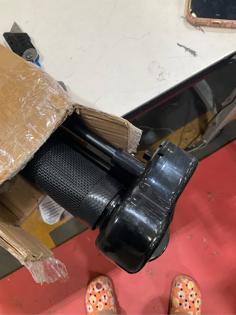 Condition photo showing Good Condition for 59 inch retractable baby gates 34 inch tall, retractable gate with reinforced strip design to prevent crawling through, 5 ft retractable dog gate for stairs, doorways, hallways, indoor/outdoor black 34" tall x 59" wide