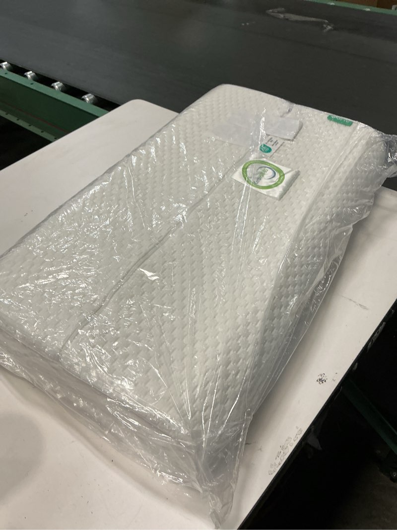 Condition photo showing Good Condition for Sandwich Cervical Neck Pillow Queen Size, Dynamic Memory Foam Pillow for Neck Shoulder Pain Relief, Ergonomic Adjustable Bed Contour Pillow for Side, Back & Stomach Sleepers CertiPUR-US