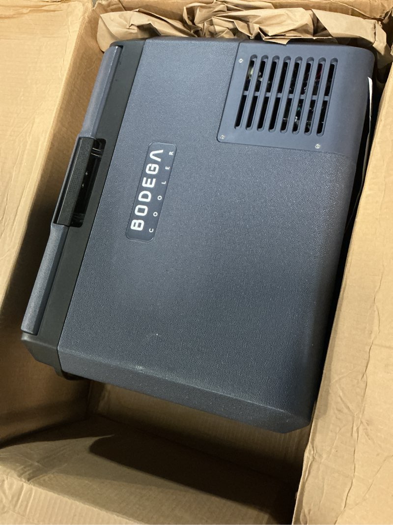 Condition photo showing Good Condition for bodega 12 volt car refrigerator 32 qt portable freezer ipx4 waterproof car fridge electric cooler for truck van camping travel dc compressor ultra-quiet 31db 12/24v dc 110-240 volt ac,-4? to 68? 32quart