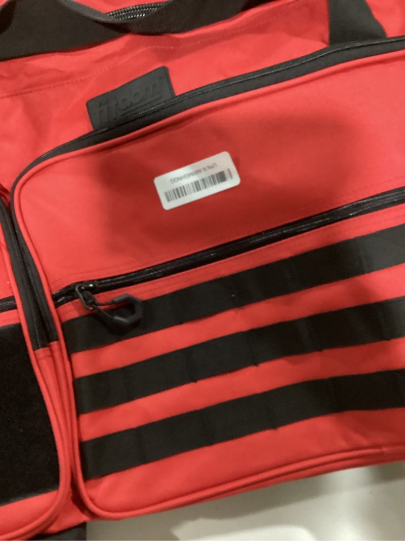 Fitdom 130L 36" Heavy Duty Extra Large Sports Gym Equipment Travel Duffle Bag W/Adjustable Shoulder 