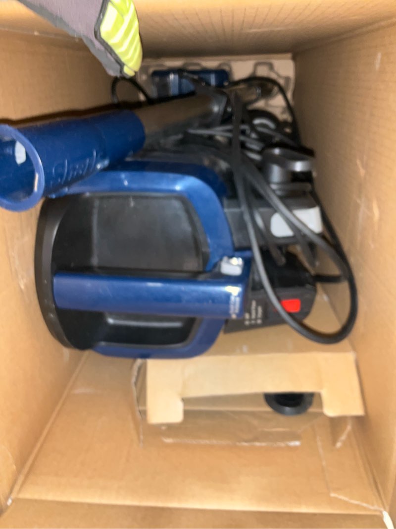 Condition photo showing As Is for shark nv151 navigator swivel pro complete upright vacuum with hepa filtration, swivel steering, pet power brush, crevice tool & upholstery tool, for pet hair & multi-surface cleaning, navy