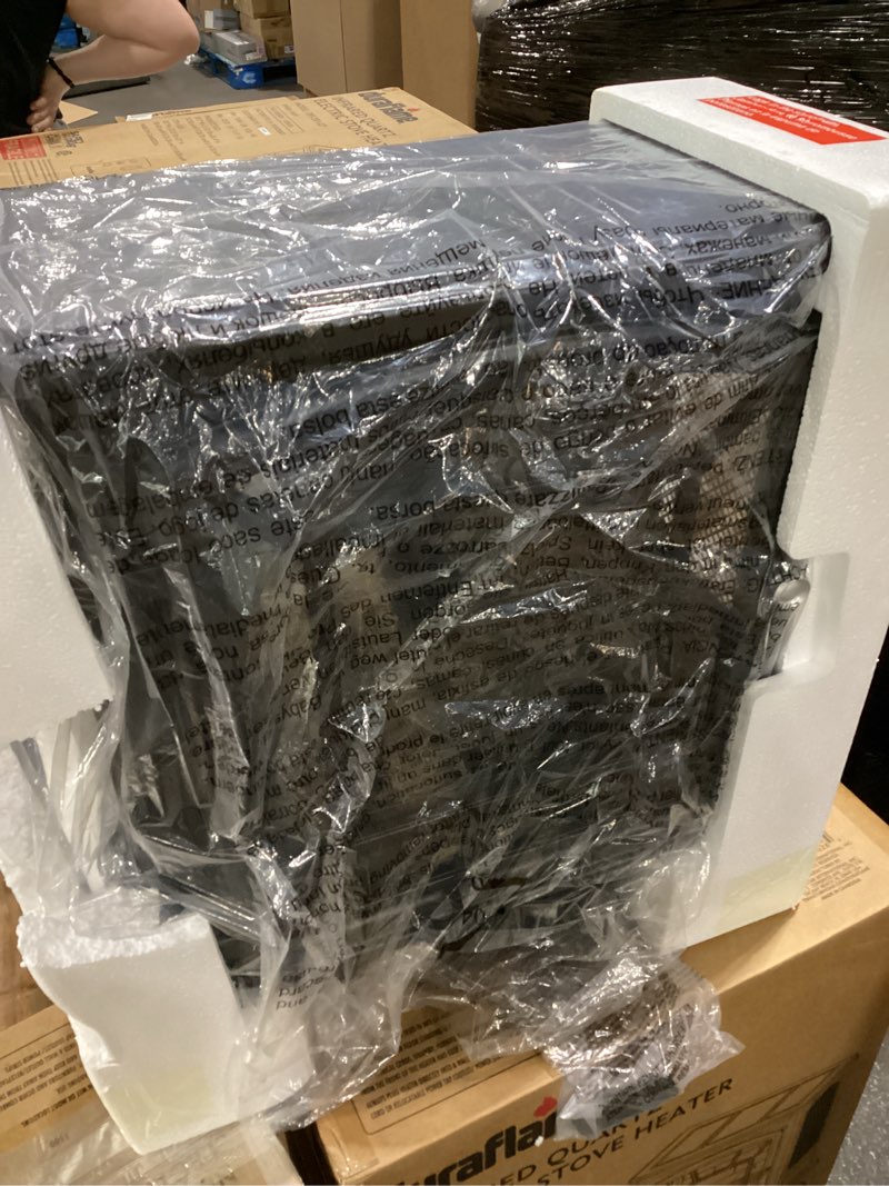 Condition photo showing New/Like New for duraflame Infrared Quartz Electiric Stove Heater - DFI-591-01 - Black