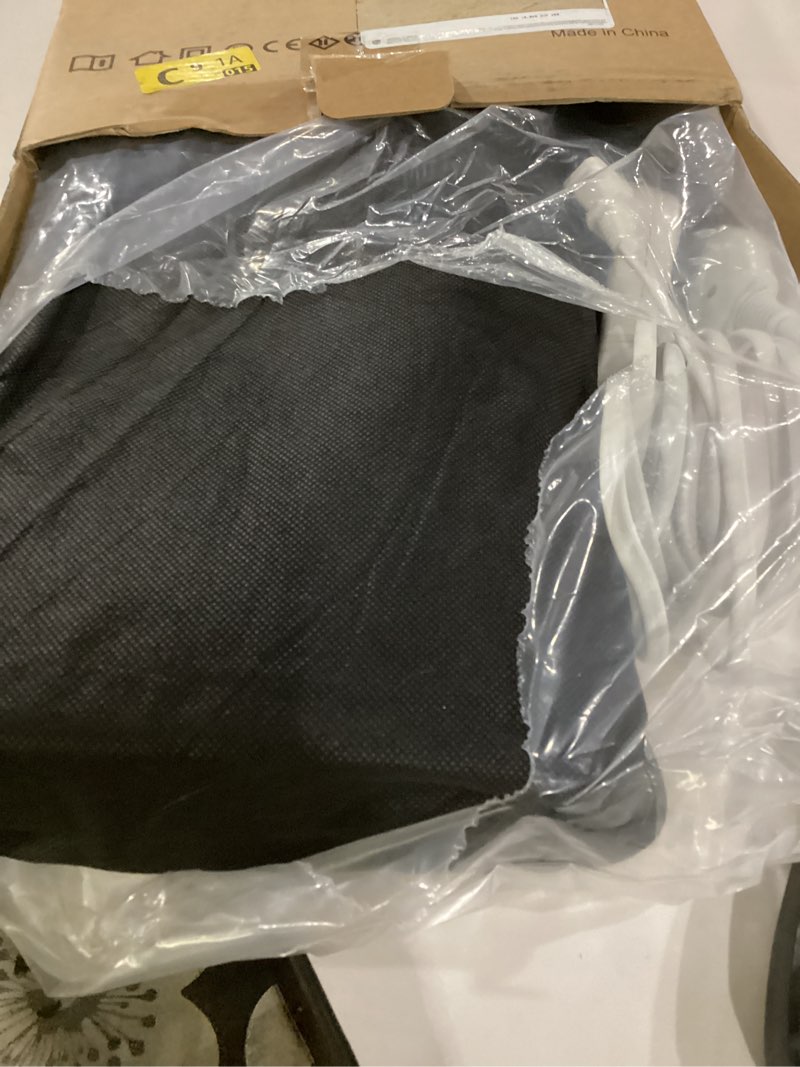 Condition photo showing As Is for far infrared heating pad, natural jade and 2 different tourmaline heating pad, electric heating pads for back neck shoulders and abdomen, auto shut off function (30.7" x 20.8")