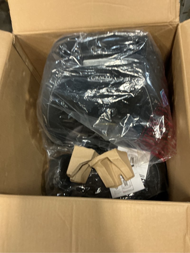 Condition photo showing New/Like New for Graco Grows4Me 4-in-1 Car Seat, Convertible Infant to Toddler Car Seat and Booster, West Point Design, for 10 Years of Safe, Comfortable Journeys West Point 2.0