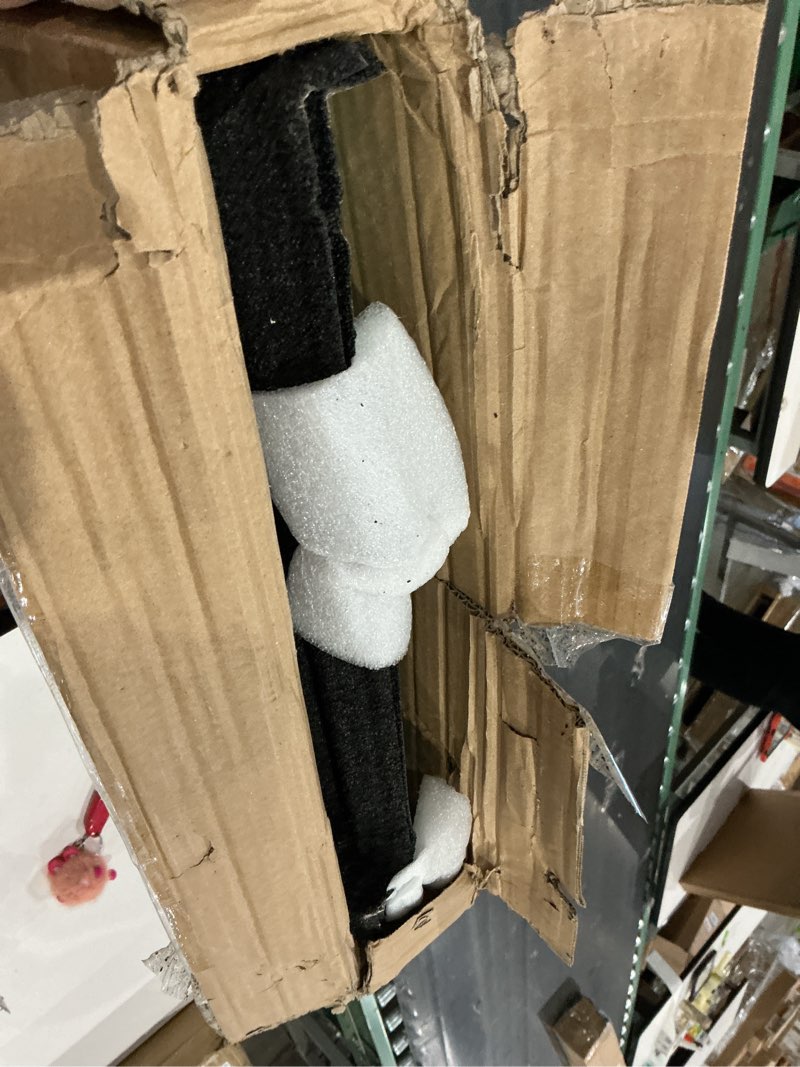 Condition photo showing As Is for metal awning 52" x 31", fixed metal window awning for door entrance with triangle steel frame, front door awnings canopy exterior weather resistant for balcony, window, porch, patio, rain protection wood grain