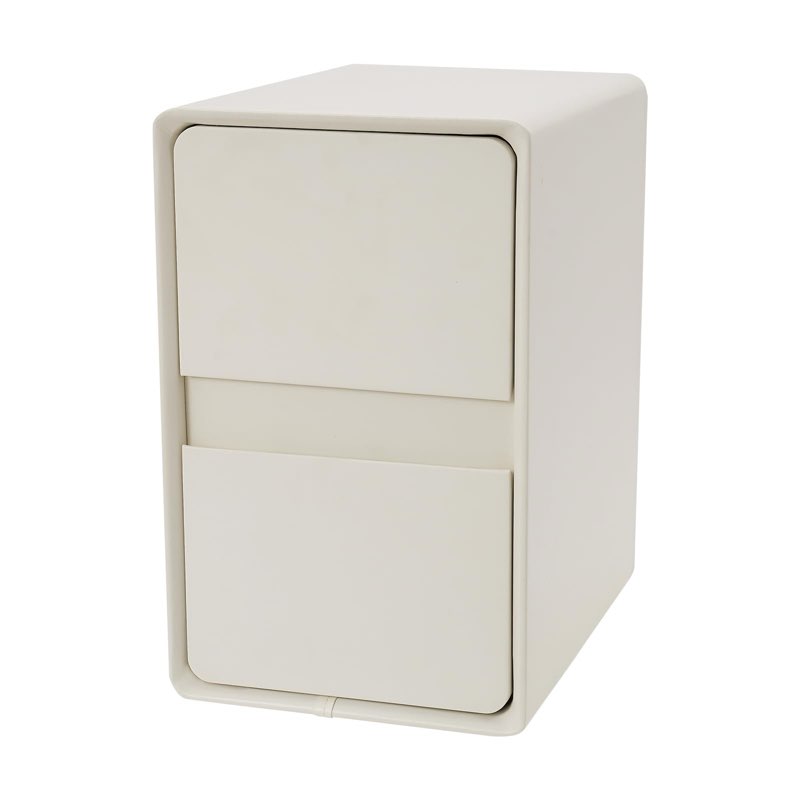 Narrow Nightstand, Bedside Table with Drawers, Small Storage Cabinet for Bedroom, Dorm, and Home