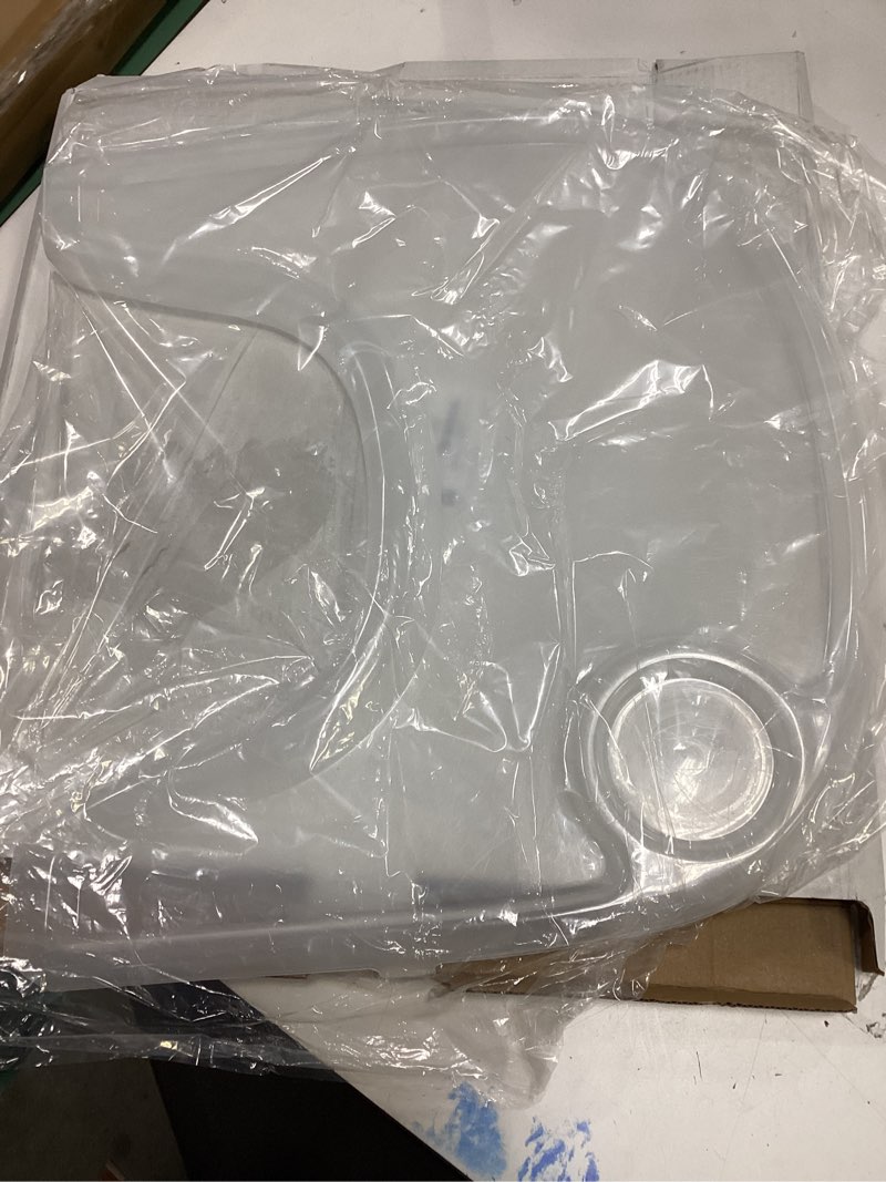 Condition photo showing Good Condition for High Chair Tray Cover Compatible with Stokke Tripp Trapp Chair with Cup Holder - Smooth Surface and Strong Suction - Made with Food-Safe Plastic (BPA BPS BPF Lead Phthalate Free) - Clear