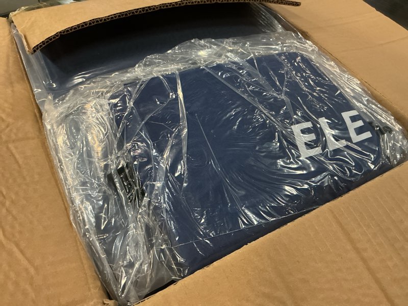 Condition photo showing Good Condition for elegear cumbrex™ self inflating sleeping pad, 3.15" ultra-thick memory foam camping pad with pillow fast inflating in 20s insulated camping mattress pad 4-season camp sleeping mat for camp/travel/tent blue single