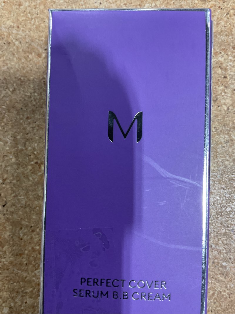 Condition photo showing New/Like New for missha m perfect cover serum bb cream no.19 ivory - fair/light with warm undertone, skin tint, tinted moisturizer, skin care foundation makeup, korean makeup, 1.18 fl oz no.19 (ivory)